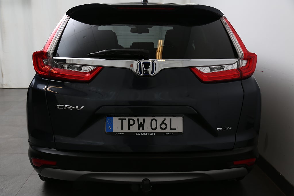 Honda CR-V Hybrid 215hk E-CVT Elegance Extraljus Motorv Dragkrok 2021