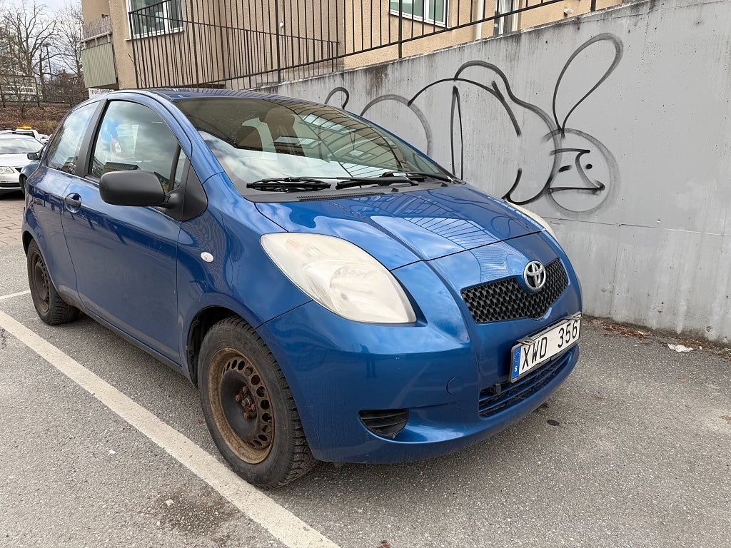 Toyota Yaris 3-dörrar 1.0 VVT-i Euro 4