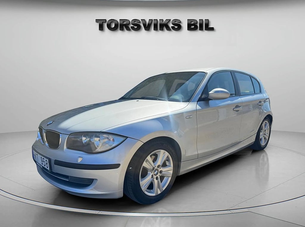 BMW 118d 5-dörrars Advantage/Fullservad/Mkt Välvårdad