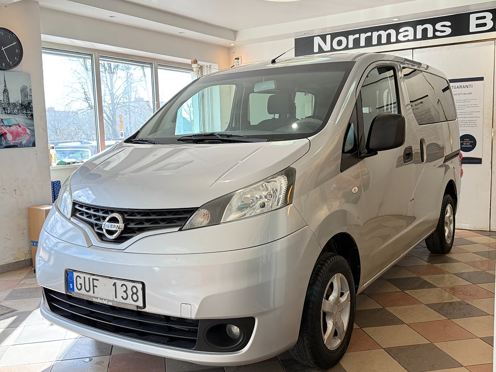 Nissan NV200 Kombi 1.5 dCi 5 Sits Besikt/Kambyt/Drag/M+Värm
