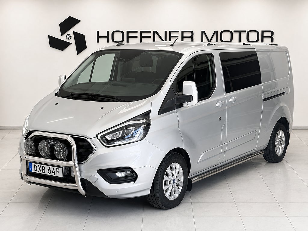 Ford transit Custom 340 Crew Van 2.0 SelectShift B-Kam CarPlay DVärm