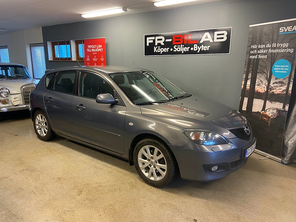 Mazda 3 Sport 1.6 MZR En- Ägare Ny- Besiktigas 0% Ränta