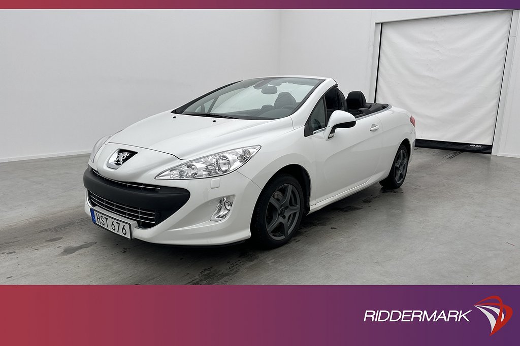 Peugeot 308 CC 1.6 THP 156hk Skinn Sensorer Farthållare