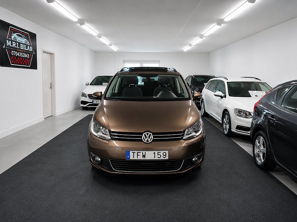 Volkswagen Touran 7-seater 1.6 TDI DPF BMT Masters Ny kamrem & nyservad