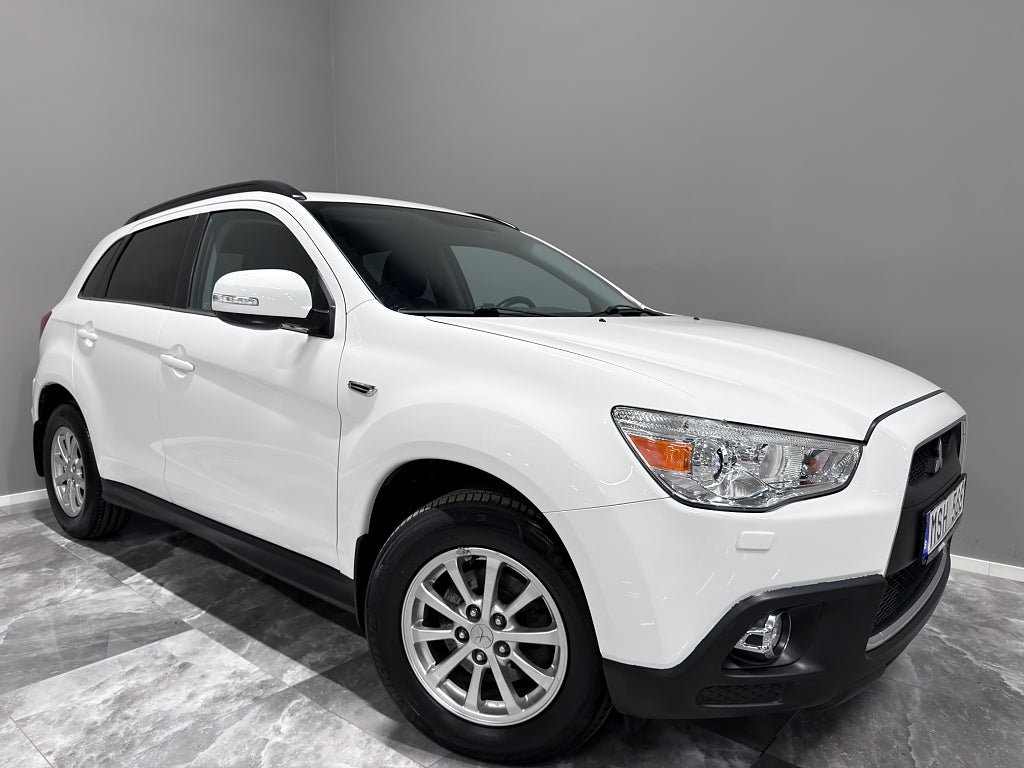 Mitsubishi ASX 1.8 Di-D AWD Active/Värmare/Drag/Skinn/Fullservad/116HK