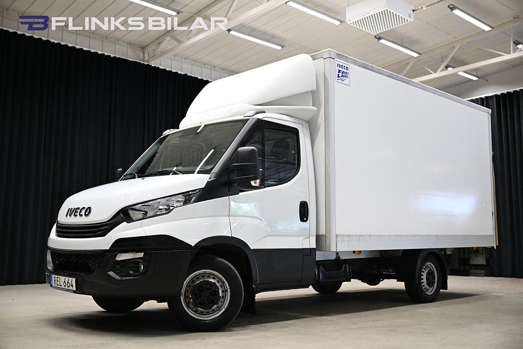 Iveco Daily 156HK Automat|Volymskåp|BG-Lyft|EnÄgare|NyKamrem|Moms