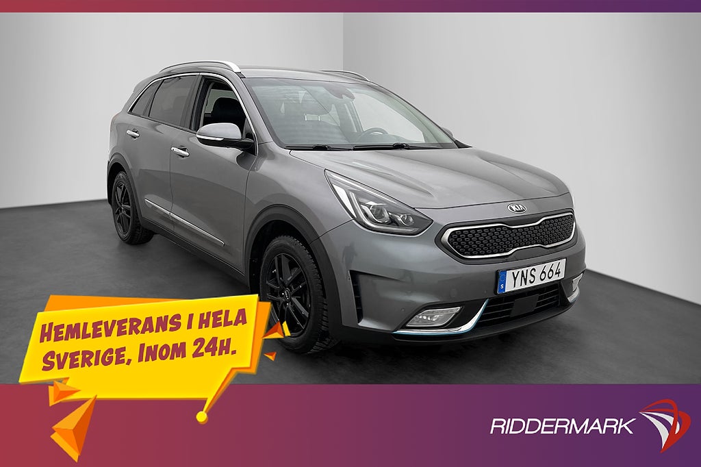 Kia Niro P-HEV Advance Plus  HUD Kamera Rattvärme Skinn Drag