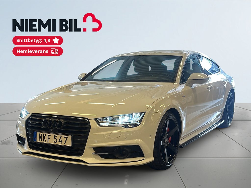 Audi A7 Sportback 3.0 TDI V6 Sport Edition Kamera/HuD/Halvskinn