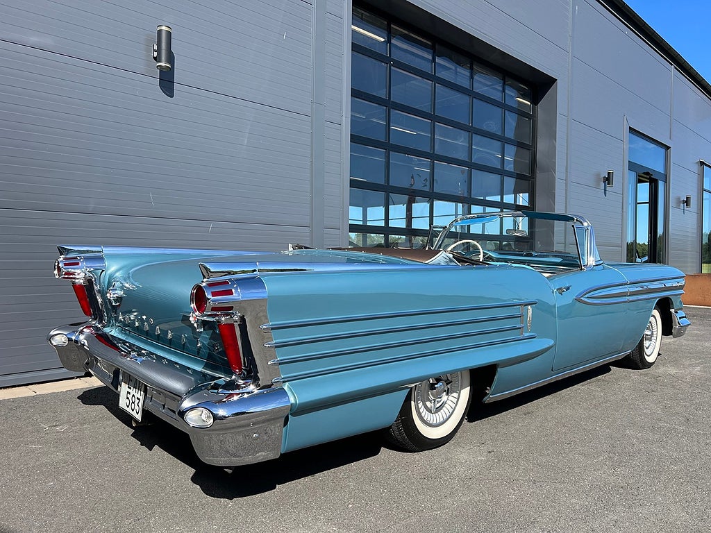 Oldsmobile Ninety-Eight Convertible Coupé 6.1 V8 Hydra-Matic, 4-trinn, 309hk, 1958