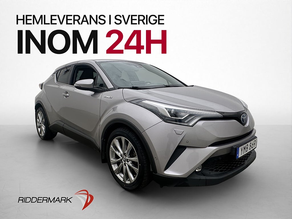 Toyota C-HR Hybrid Executive JBL Kamera Drag LågSkatt Läder