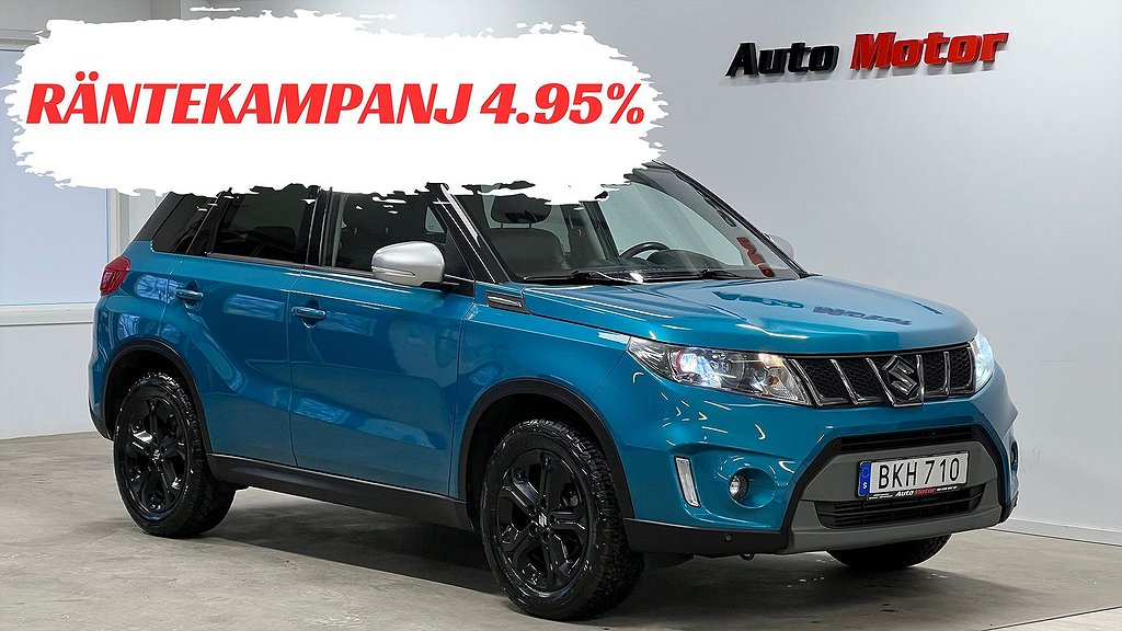 Suzuki Vitara 1.4 AllGrip 140hk SoV däck/Navi/B-kamera