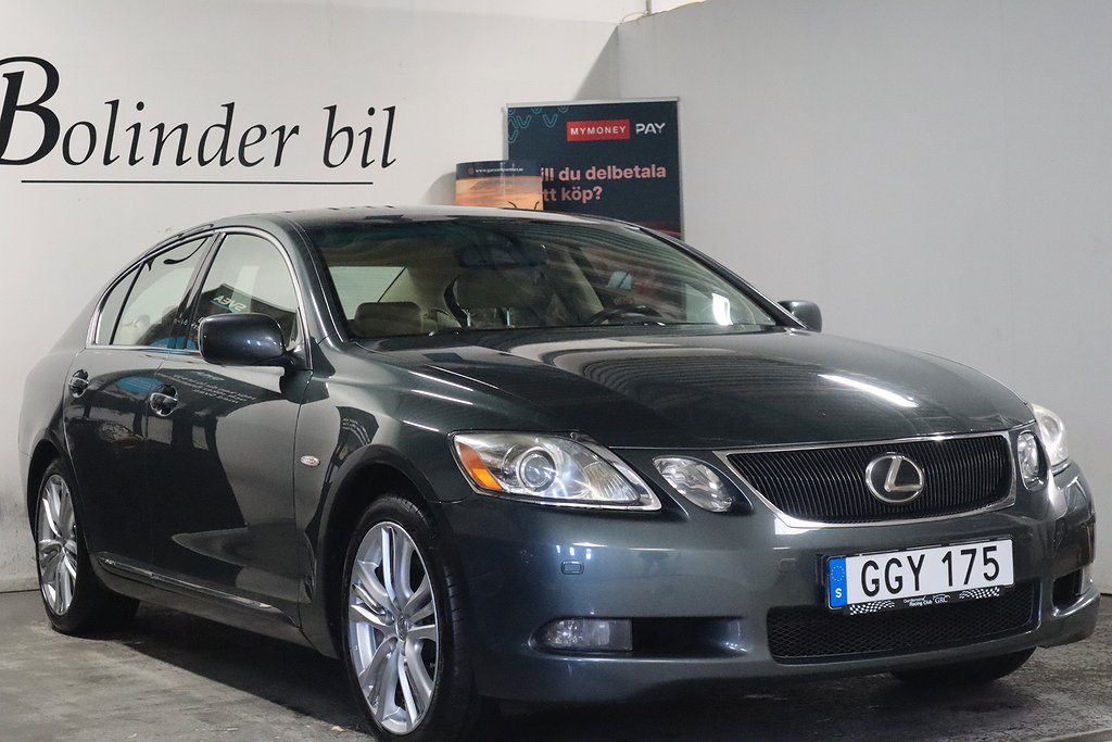 Lexus GS 450h 3.5 V6 CVT BESIKTIGAD NAVI HEMLEVERNAS 