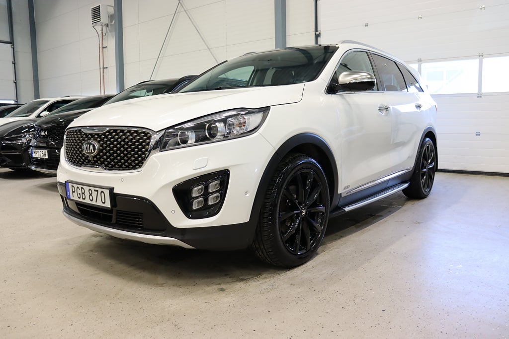 Kia Sorento 2.2 CRDi AWD Drag GT-LINE 360° Pano Läder 7-Sits 200hk