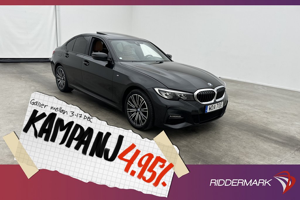 BMW 330 e 292hk M Sport Taklucka HiFi Navi Sk 4,95% Ränta