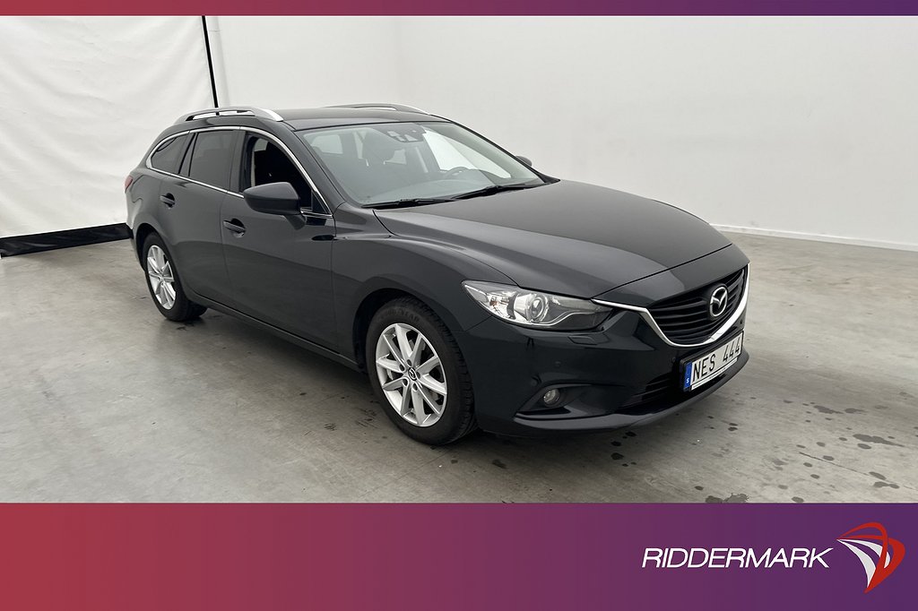 Mazda 6 Wagon 2.0 SKYACTIV-G 165hk Sensorer Navi Farthållare