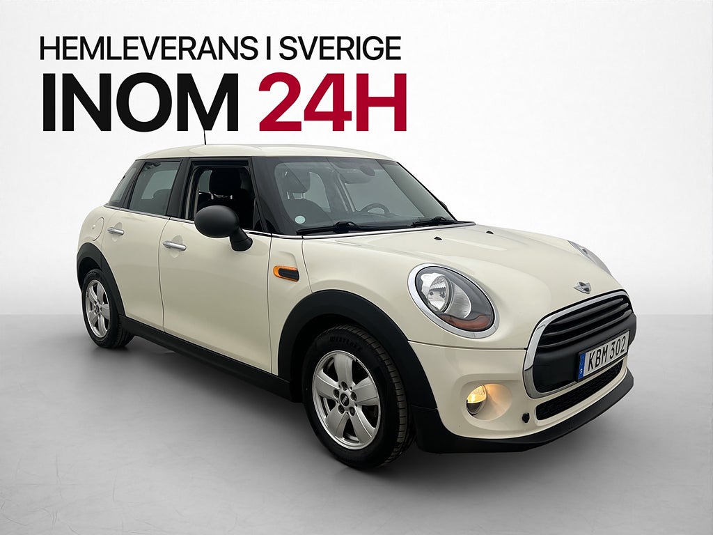 MINI One 102hk Pepper Värmare Bluetooth Låg skatt 0,48L/Mil