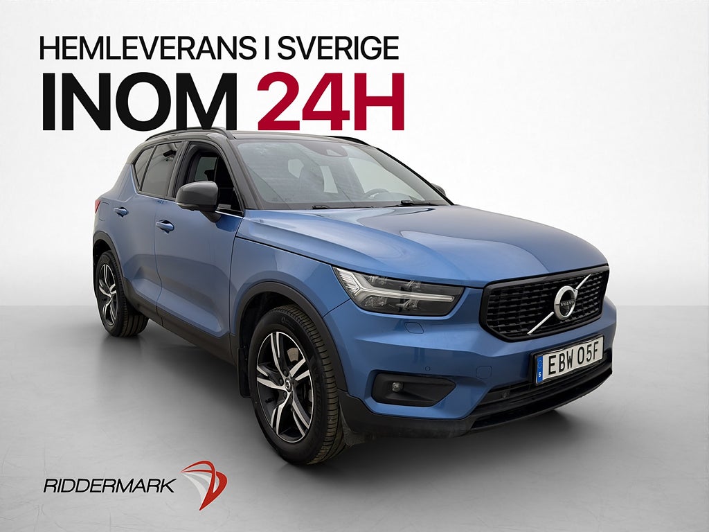 Volvo XC40 B4 AWD R-Design 360° Värmare Pano H/K Drag