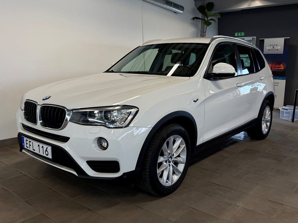 BMW X3 xDrive20d 190hk 8.567mil 1äg RESERVERAD