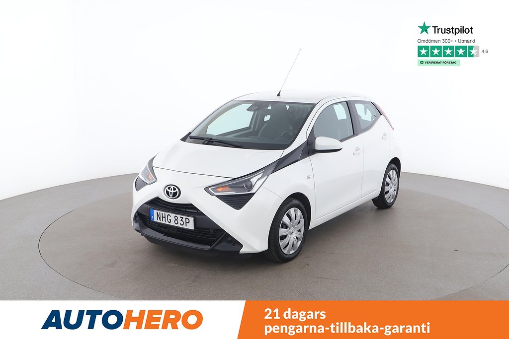 Toyota Aygo 5-dörrar 1.0 VVT-i X-PLAY / Backkamera, CarPlay