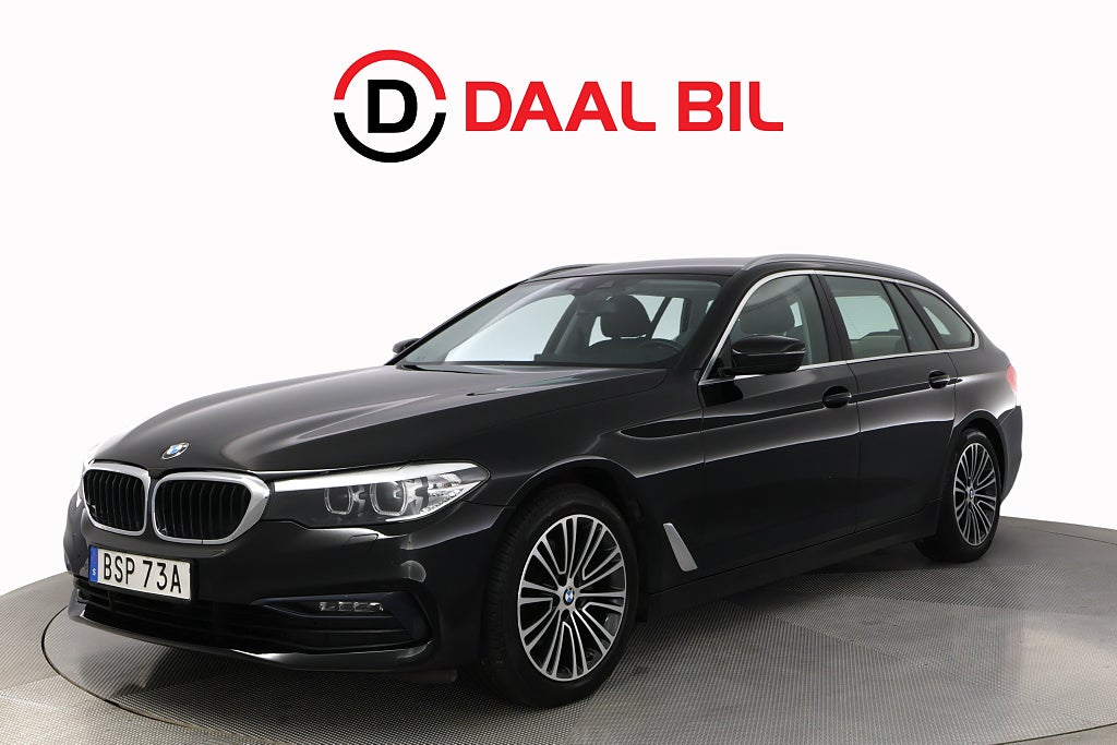 BMW 520d xDRIVE TOURING 190HK SPORT LINE COCKPIT B-KAM NAVI