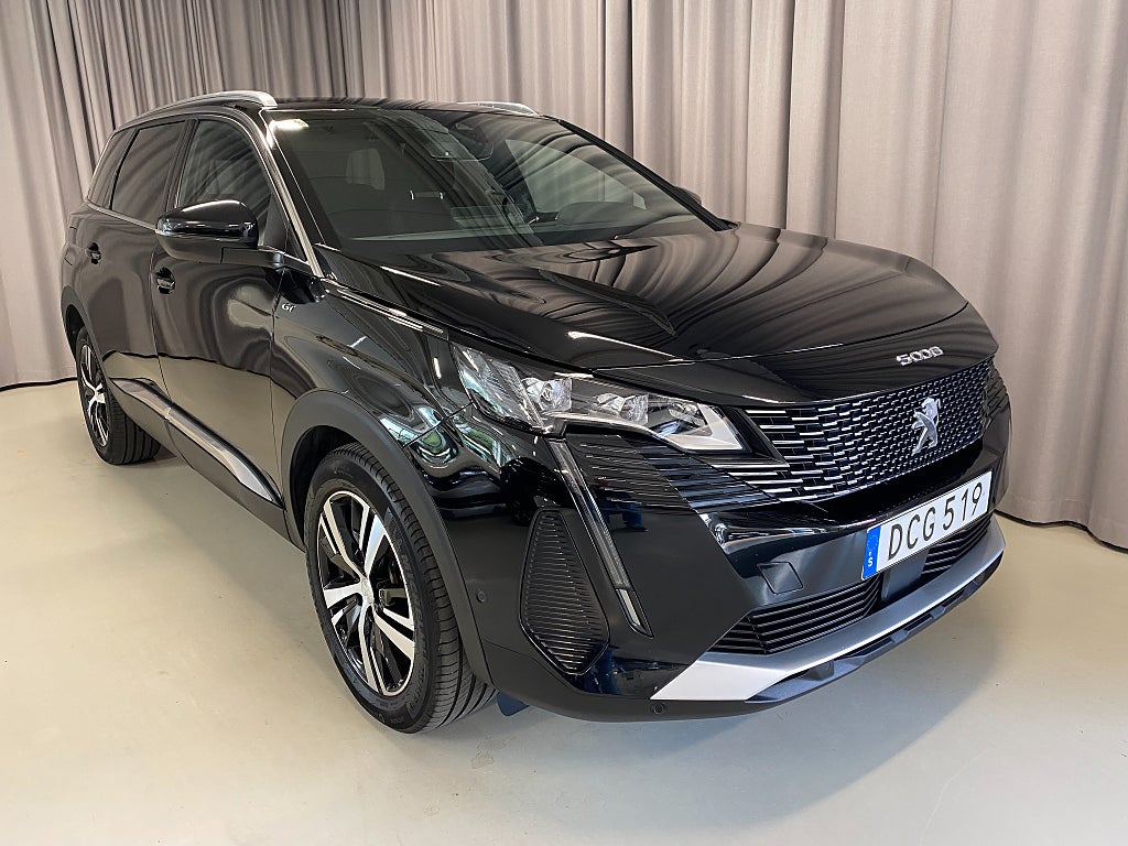 Peugeot 5008 GT BHDi 130hk Automat. 7-sits Navi