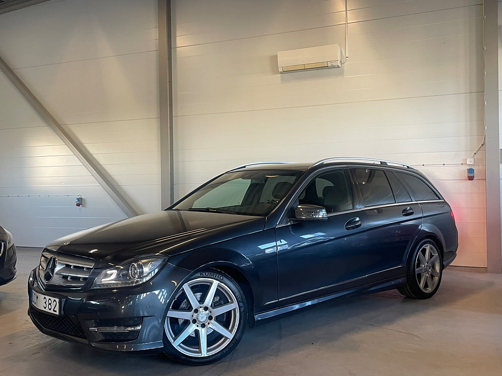 Mercedes-Benz C 220 T CDI 7G-Tronic Plus AMG Line, Drag 2-Ägare Nybes