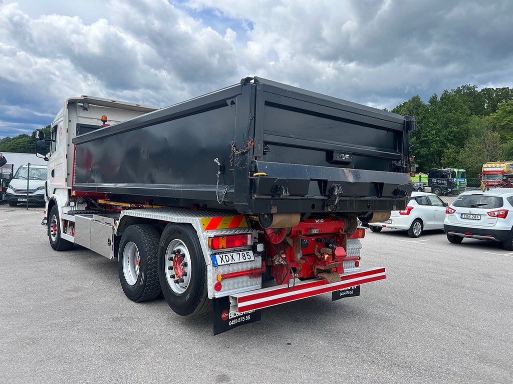 Scania R500 V8 6x2*4 Manuell Växellåda, Lastväxlare inkl flak