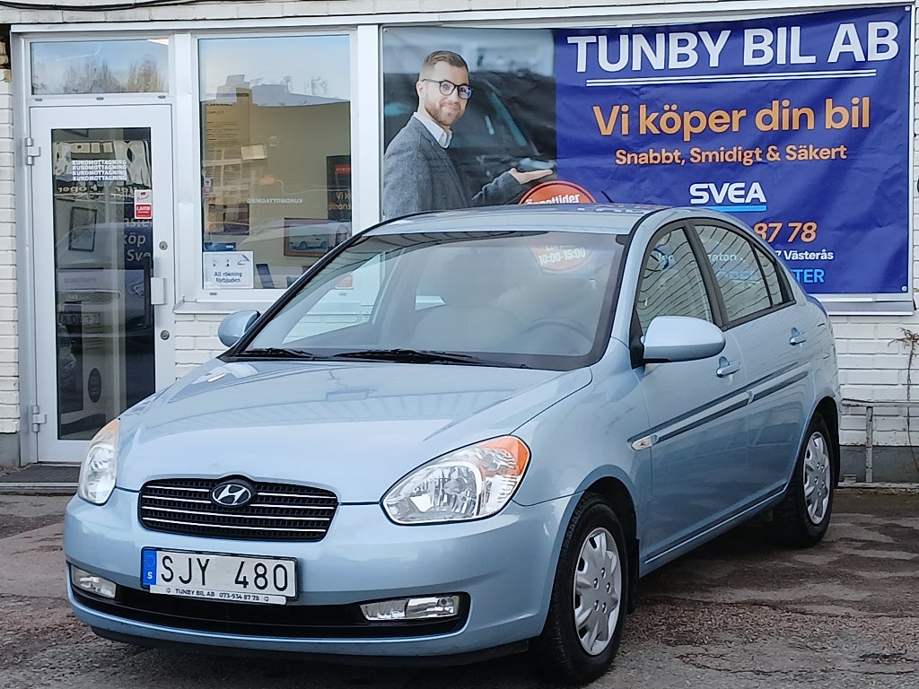 Hyundai Accent Sedan 1.6 Auto 112 Hk ComfortPlus/Välskött/Nykam/Besik