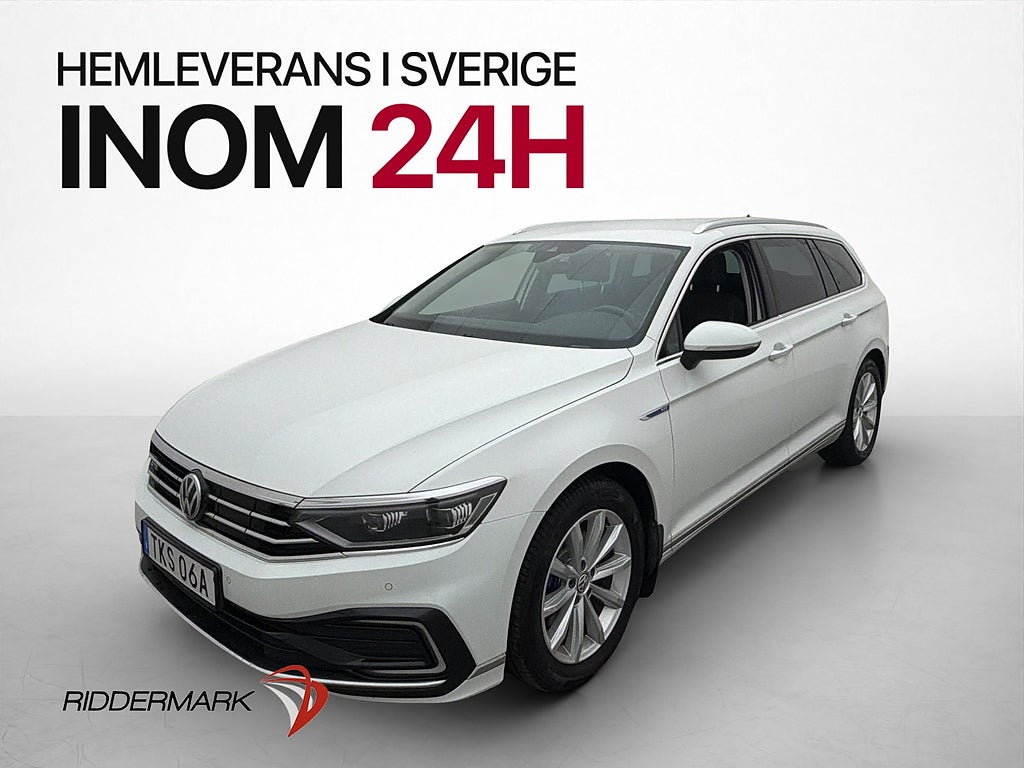 Volkswagen Passat GTE Drag Värm Rattvä 0,16l/mil Drag Kamera