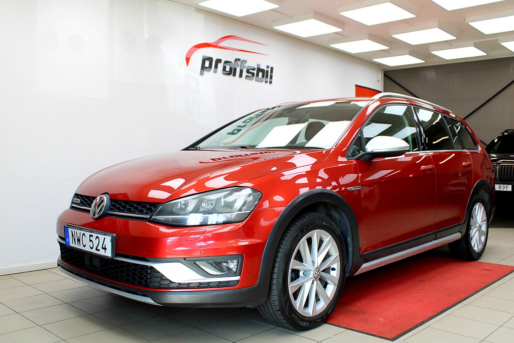 Volkswagen Golf Alltrack 2.0 TDI 4Motion Alltrack B-kamera Drag Sv-såld Euro 6