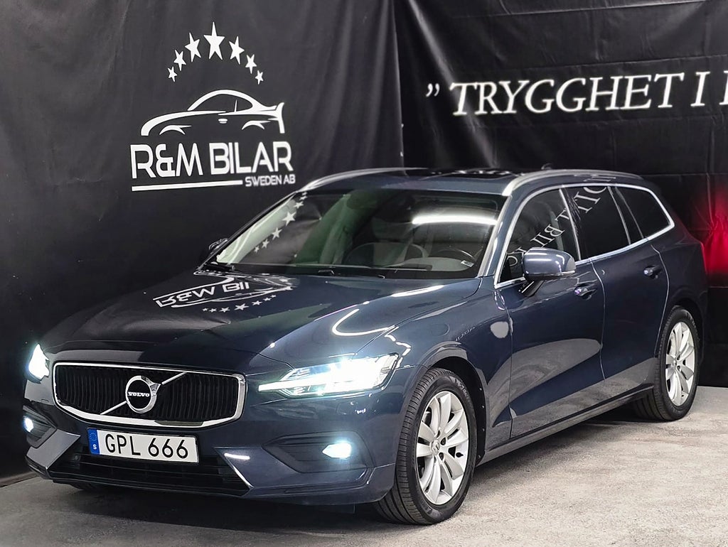 Volvo V60 D4, Få-ägare, Drag, Pano, Back-k, H/K-ljud, CarPlay!!!