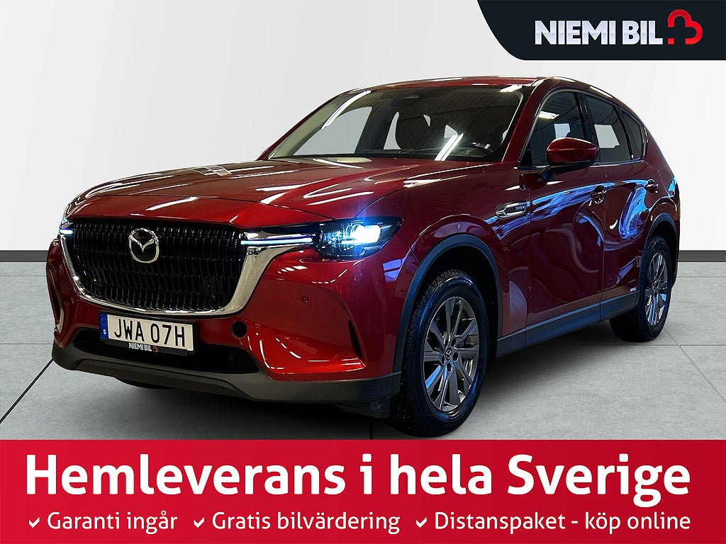 Mazda CX-60 Plug In-Hybrid AWD Kamera/Drag/Värmare/10ÅrsGaranti