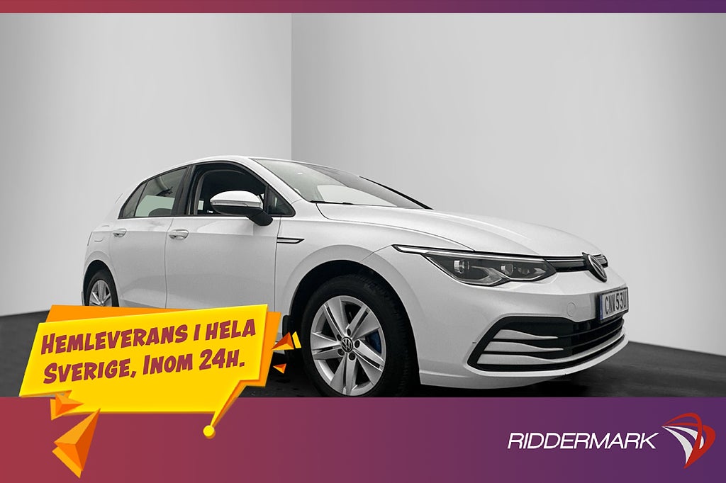 Volkswagen Golf 1.5 eTSI 150hk Värmare Carplay Navi Drag