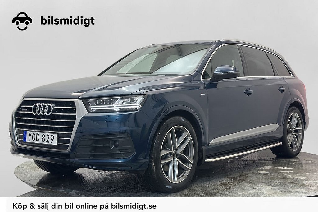 Audi Q7 3.0 TDI V6 Ultra Quattro S Line SportEdt Luftfj Drag