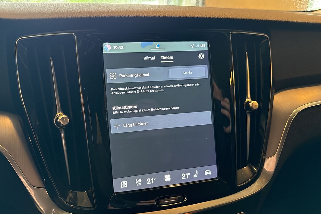 Volvo V60 Recharge T6 AWD Aut Core Edition Drag Kamera Navi V-hju miniatyr 10