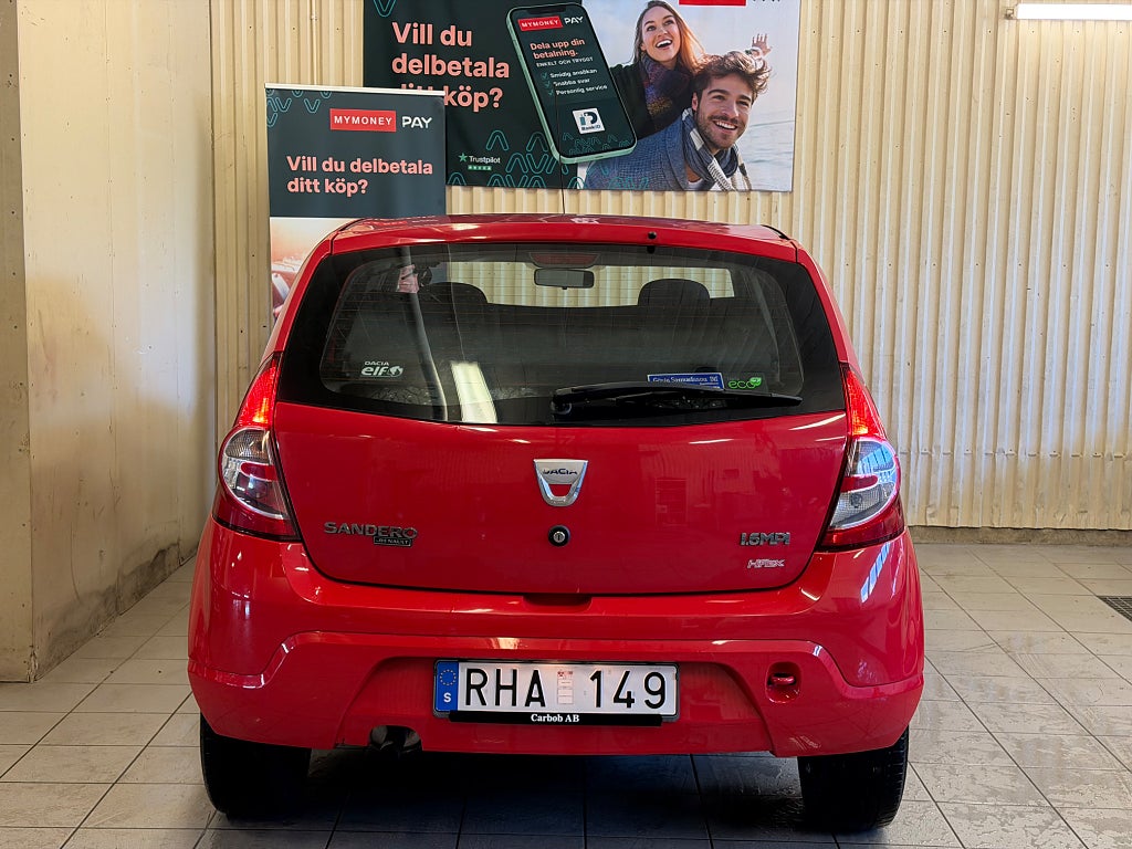 Dacia Sandero 1.6 E85 Euro 4