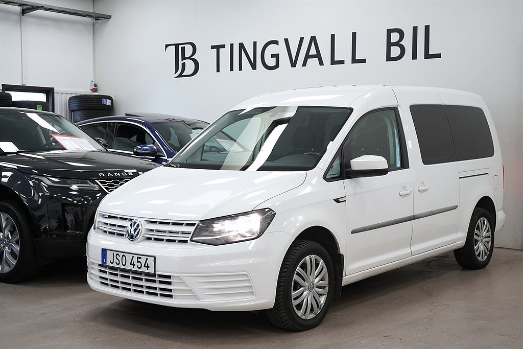 Volkswagen Caddy MAXI LIFE 7-SITS 1.4TGI DRAG MOMS