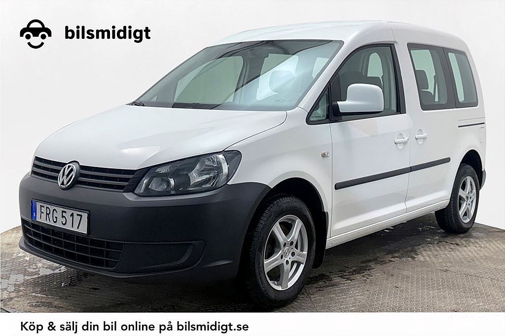 Volkswagen Caddy MPV Trendline 5-sits Drag Motorvärmare Moms