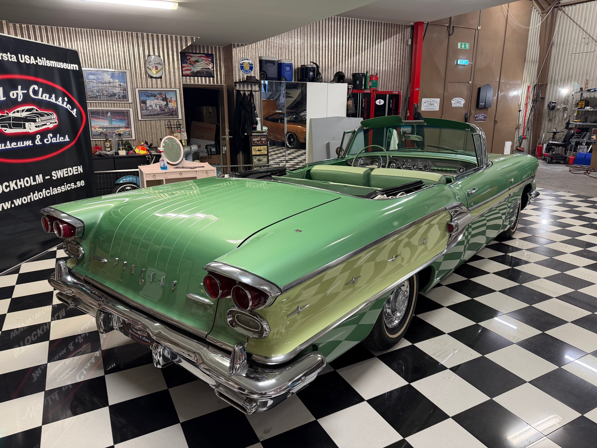 Pontiac Chieftain Bonneville cab -58 1958, bild 5/42