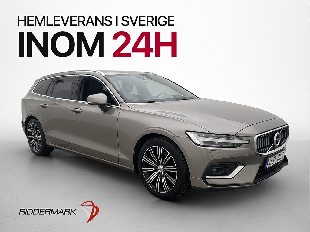Volvo V60 D4 Inscription VOC Kamera D-Värmare HuD Drag Skinn