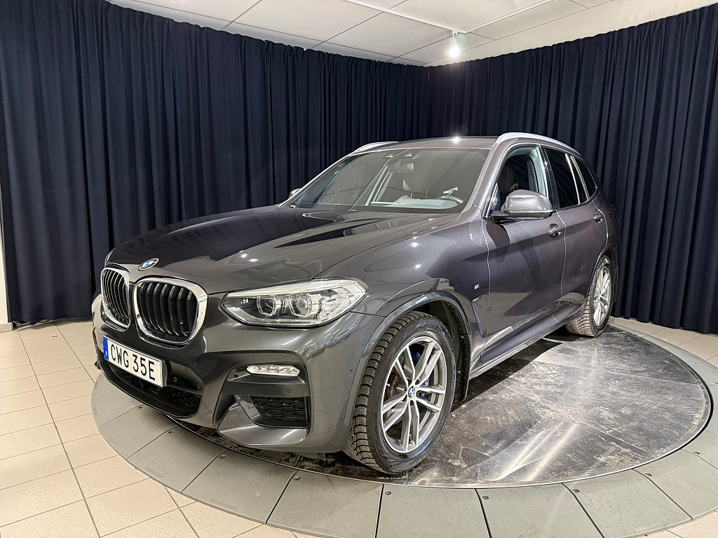 BMW X3 xDrive30d M Sport Adap-fart Drag LÄDER Rattv DisplayKey