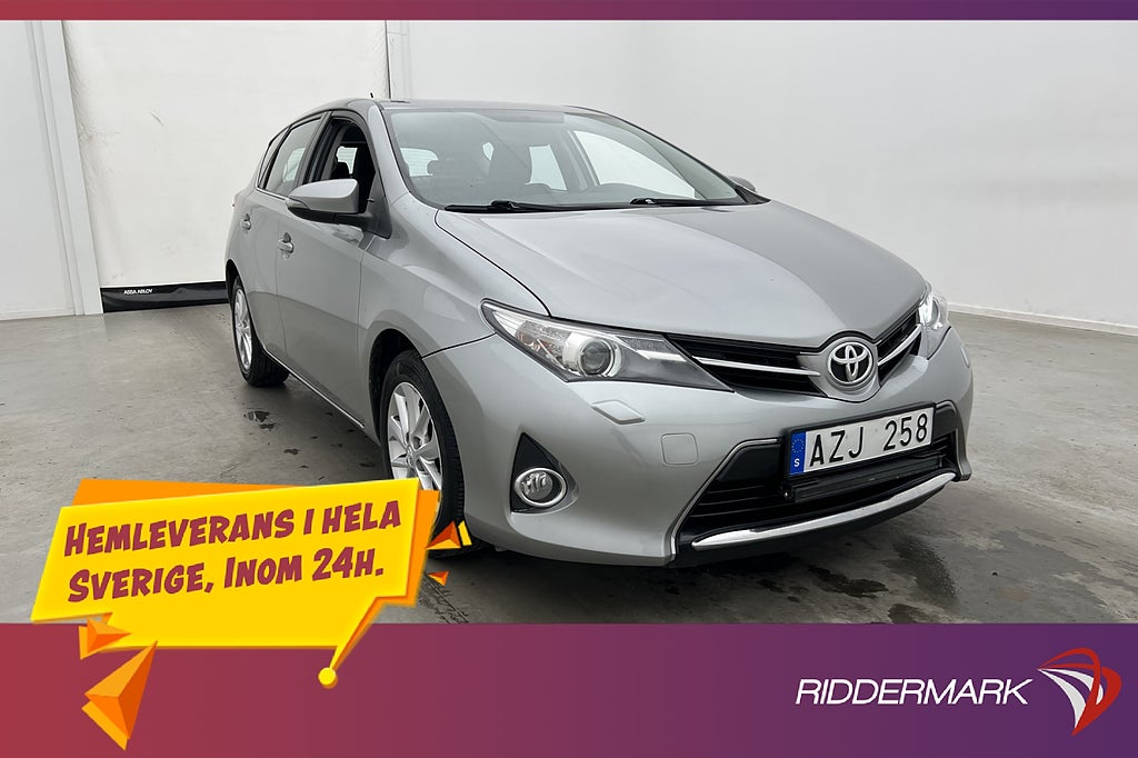 Toyota Auris 1.6 132hk Active Keyless Backkamera Bluetooth