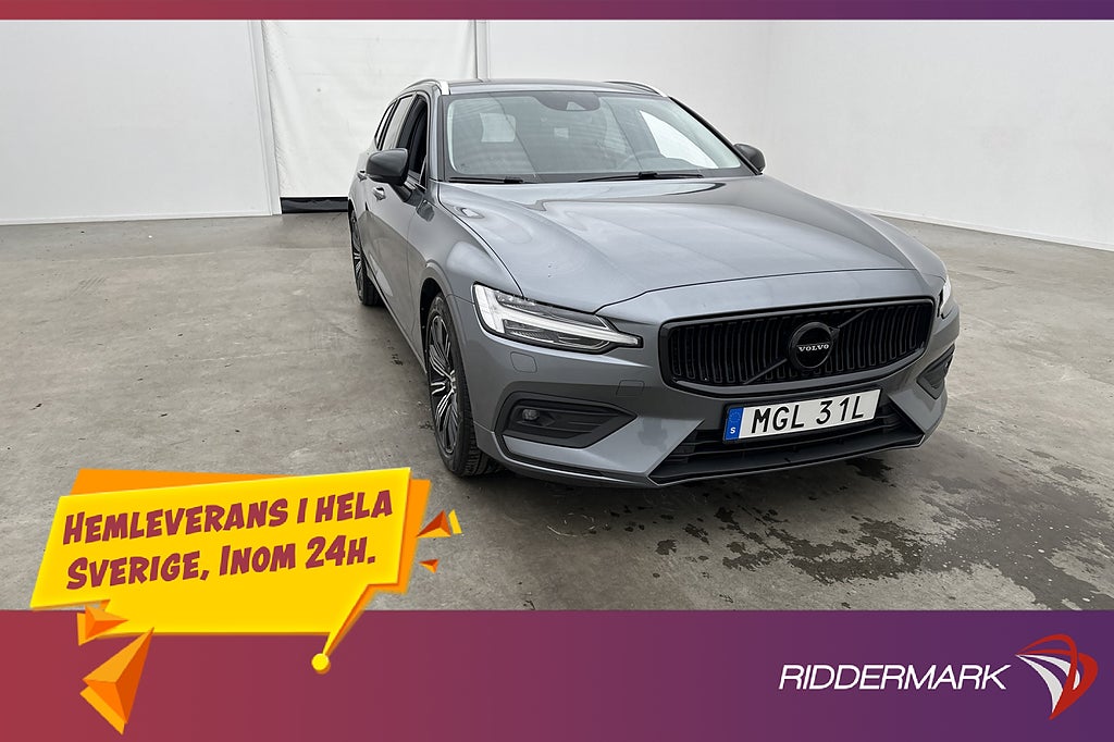 Volvo V60 B4 197hk Momentum Värm Skinn Kamera H/K CarPlay