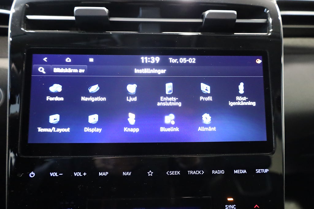 Hyundai Tucson Hybrid 230hk Advanced Panorama Drag Navi 360° Läder