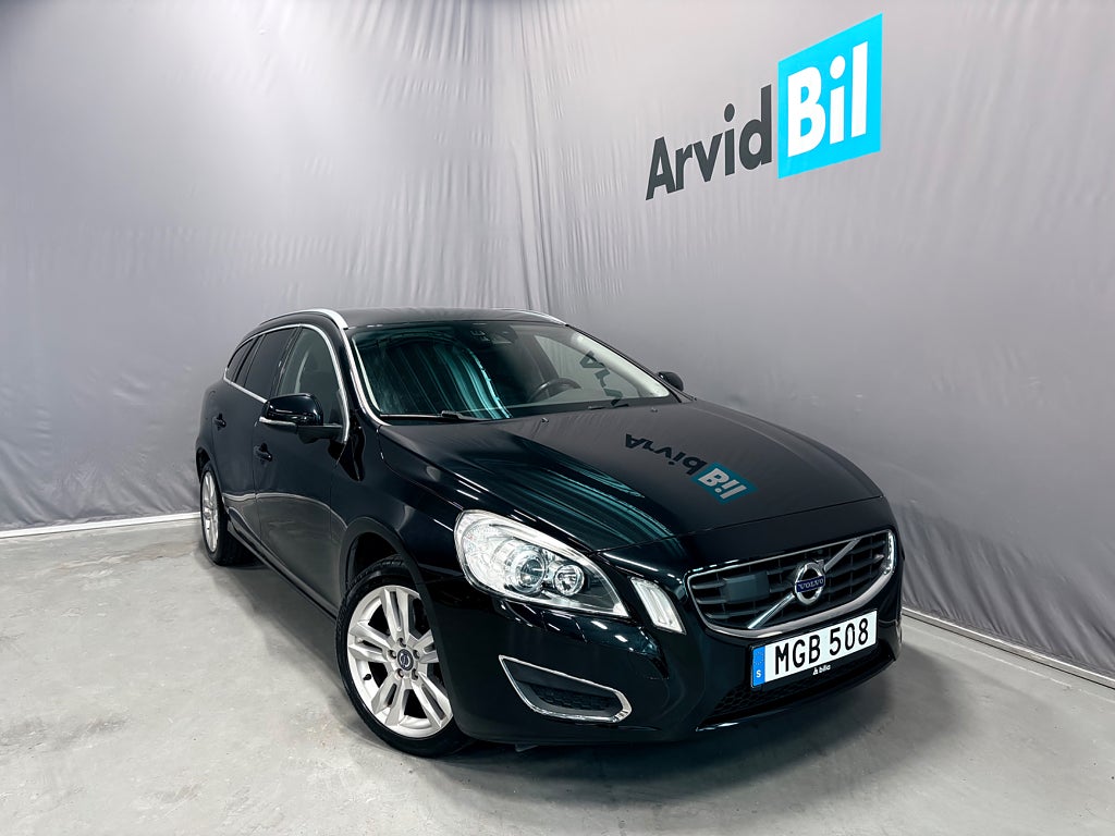 Volvo V60 T4 Powershift Summum DRAG PDC BLIS LÄDERSTOLAR 