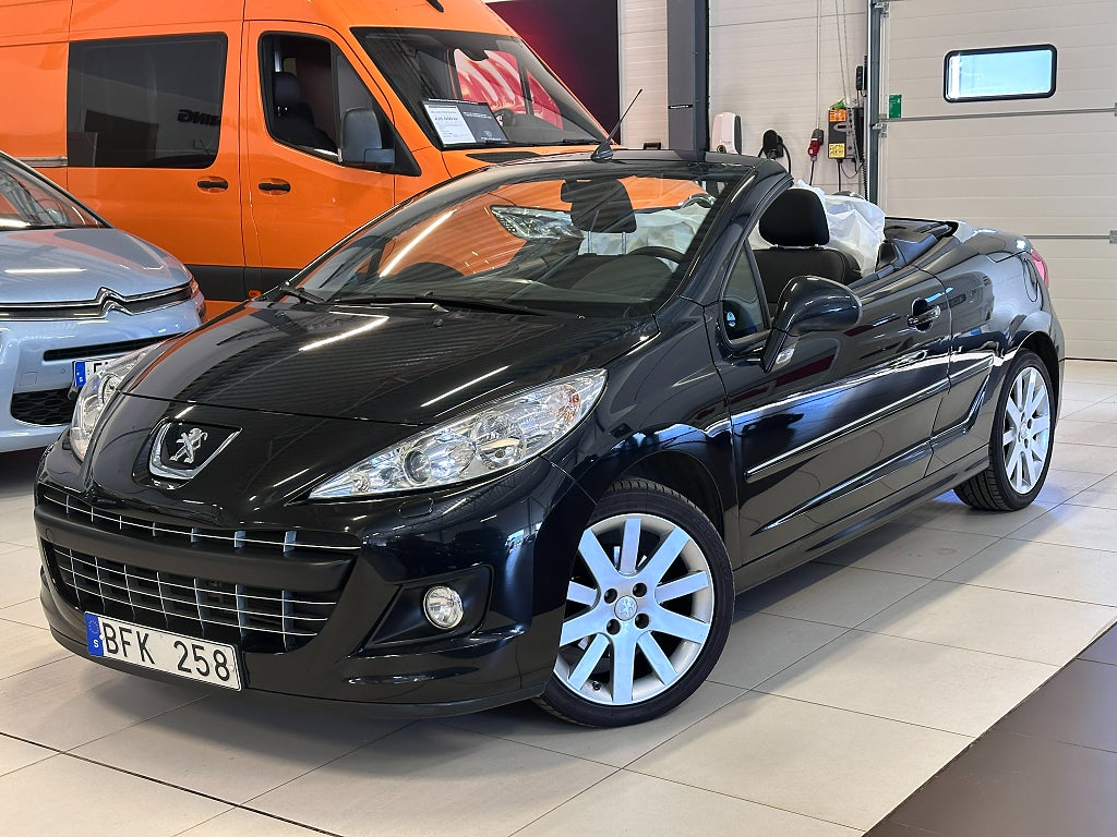 Peugeot 207 CC Active 1.6 VTi 120hk Nyservad Euro 5