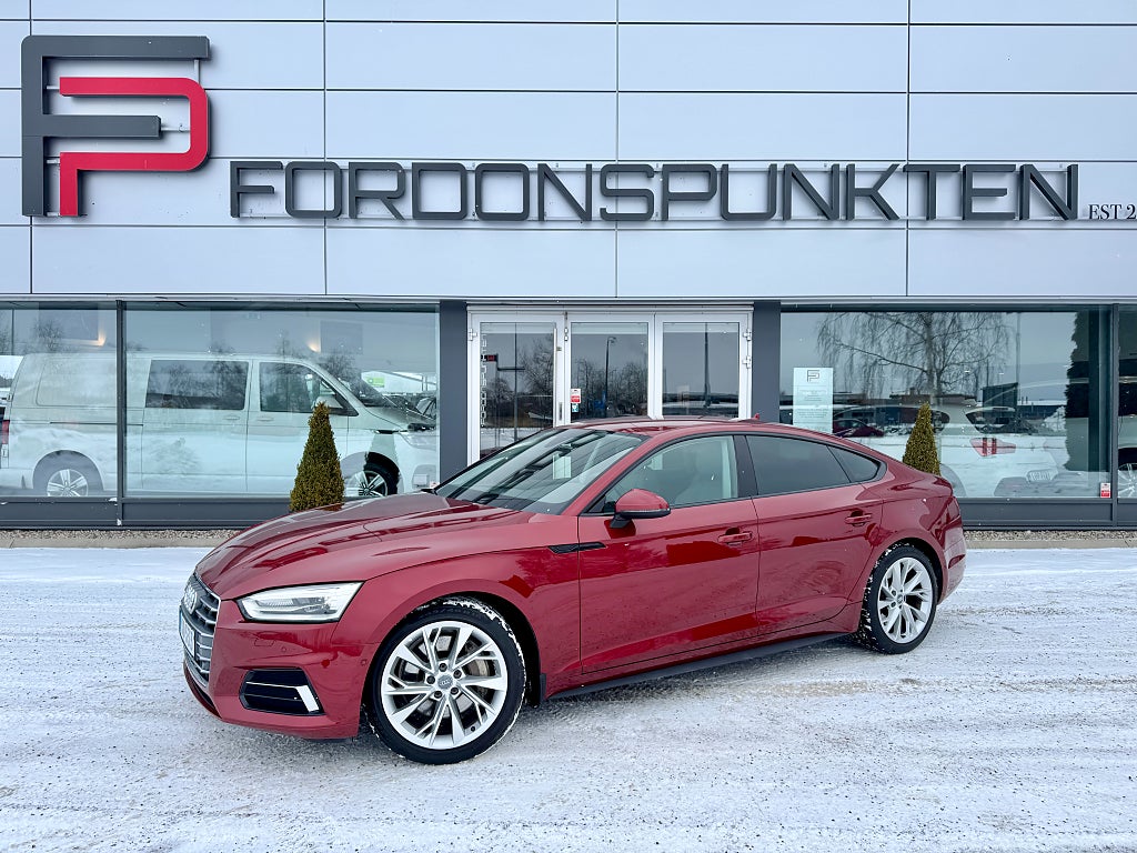 Audi A5 Sportback 2.0 TFSI Quattro Helskinn Värmare 252hk