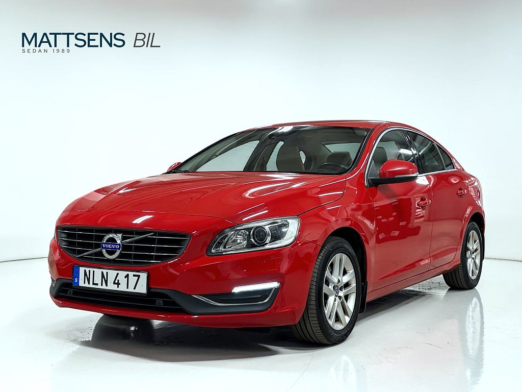 Volvo S60 D3 Summum /Skinn /Elstol /M-värmare /Keyless /Euro 6