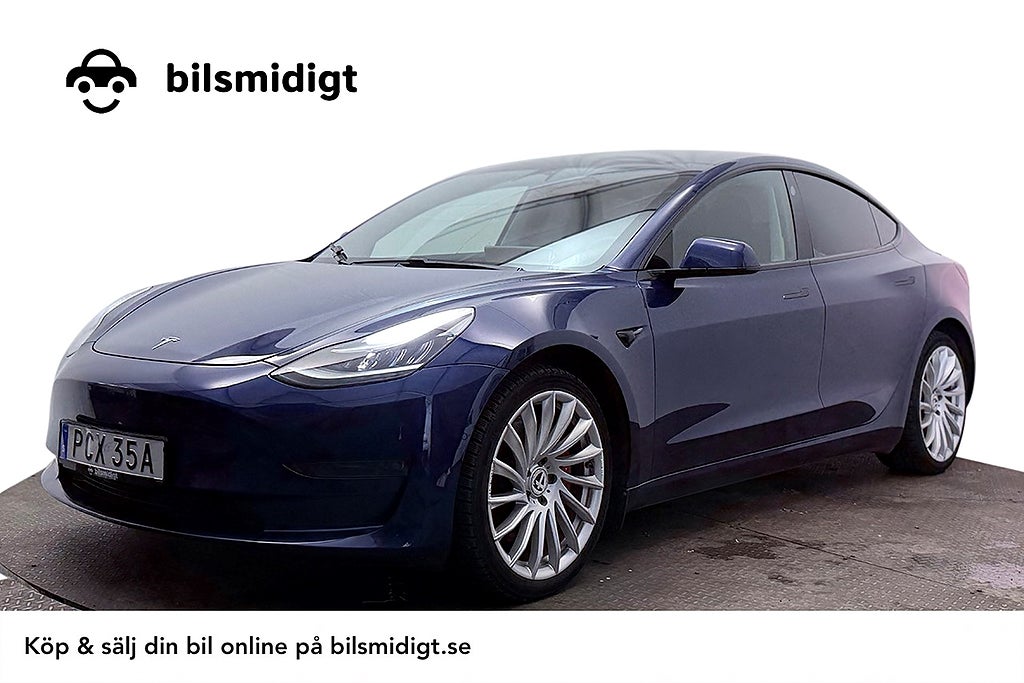 Tesla Model 3 Performance Pano Läder AP Premiumljud 513hk
