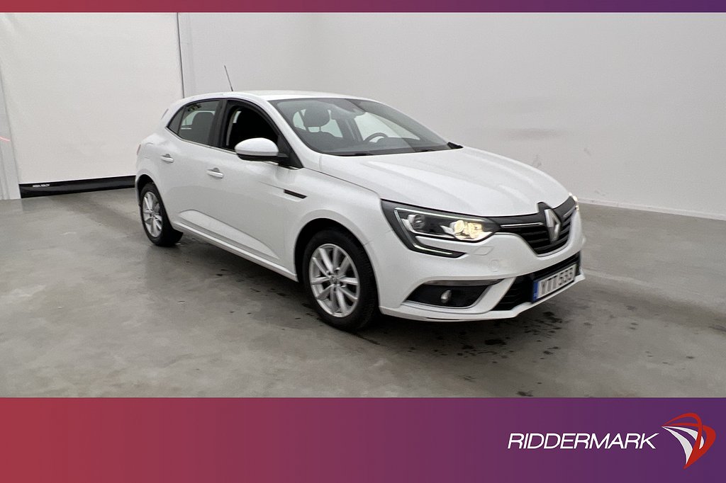 Renault Mégane 1.2 TCe 132hk Värmare Navi Sensorer Keyless